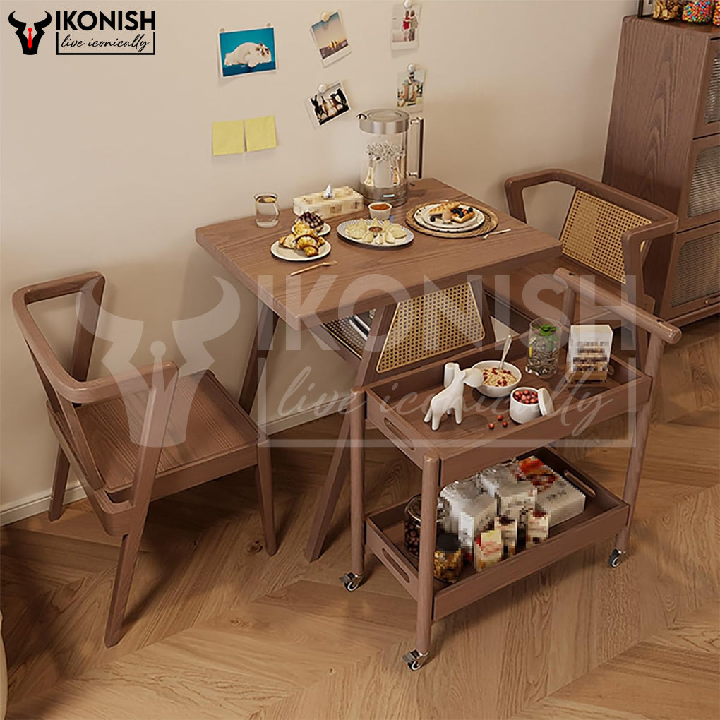 NestWood Compact Table Set