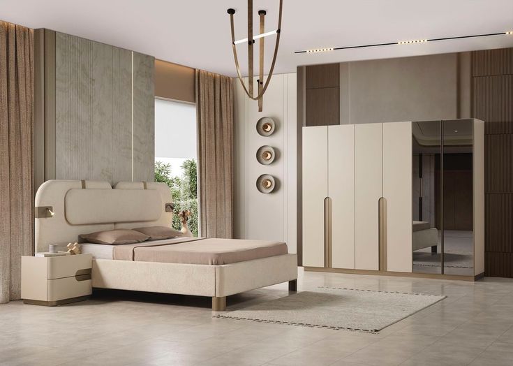 Aurora Grande Upholstered Bed Set